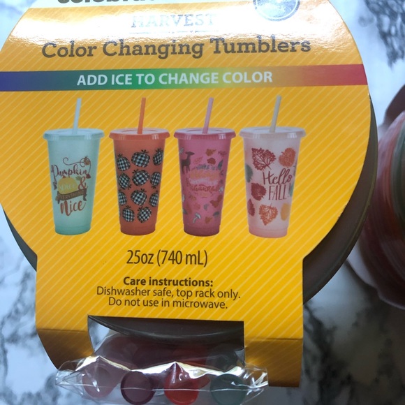 Harvest Color Changing Tumblers NEW - Picture 8 of 8